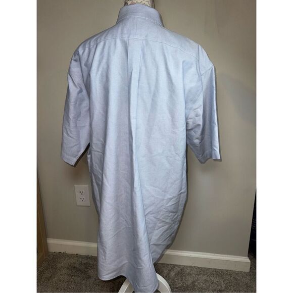L.L.Bean Wrinkle-Free Classic Oxford Cloth Traditional Fit Shirt Size 17.5 Reg - Picture 2 of 4